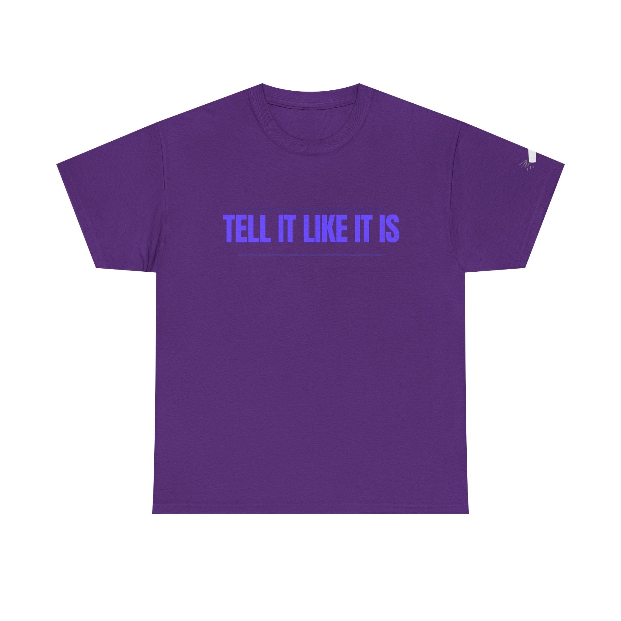 Tell It Like It Is Podcast — Bold Statement Graphic T‑Shirt ("No Scripts… No Filters… No Bullsh*t") Printify T-Shirt  314 Originals