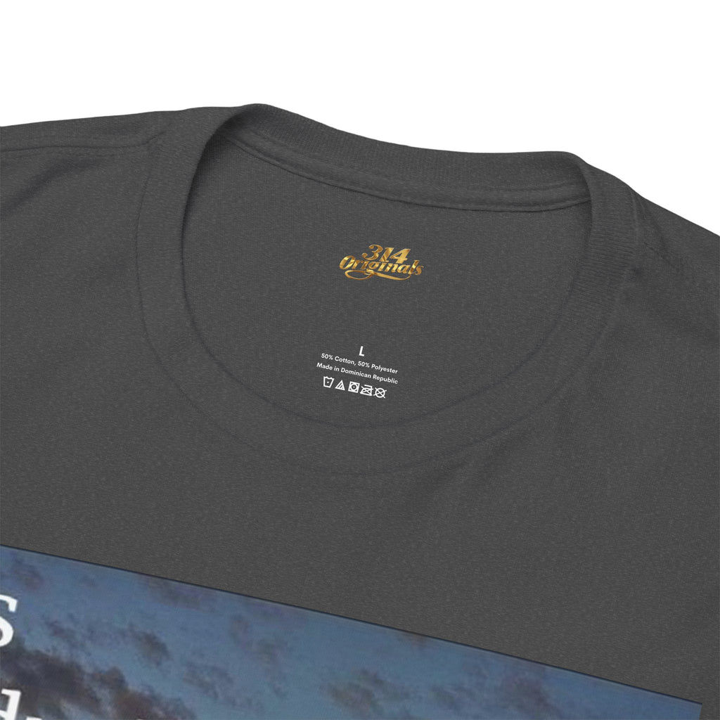 Christian Sunset T‑Shirt – "His Enduring Love Provides" Inspirational Gospel Tee Printify T-Shirt  314 Originals
