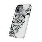 Noir Clown Face with Rose Shockproof Phone Cover - 314 Originals