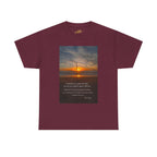Sunset Beach Quote T‑Shirt — Inspirational Ocean Sunrise Tee - 314 Originals