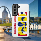 "From the Lou and I'm…" St. Louis Pride Phone Cover  Tough Phone Case Printify Phone Case  314 Originals