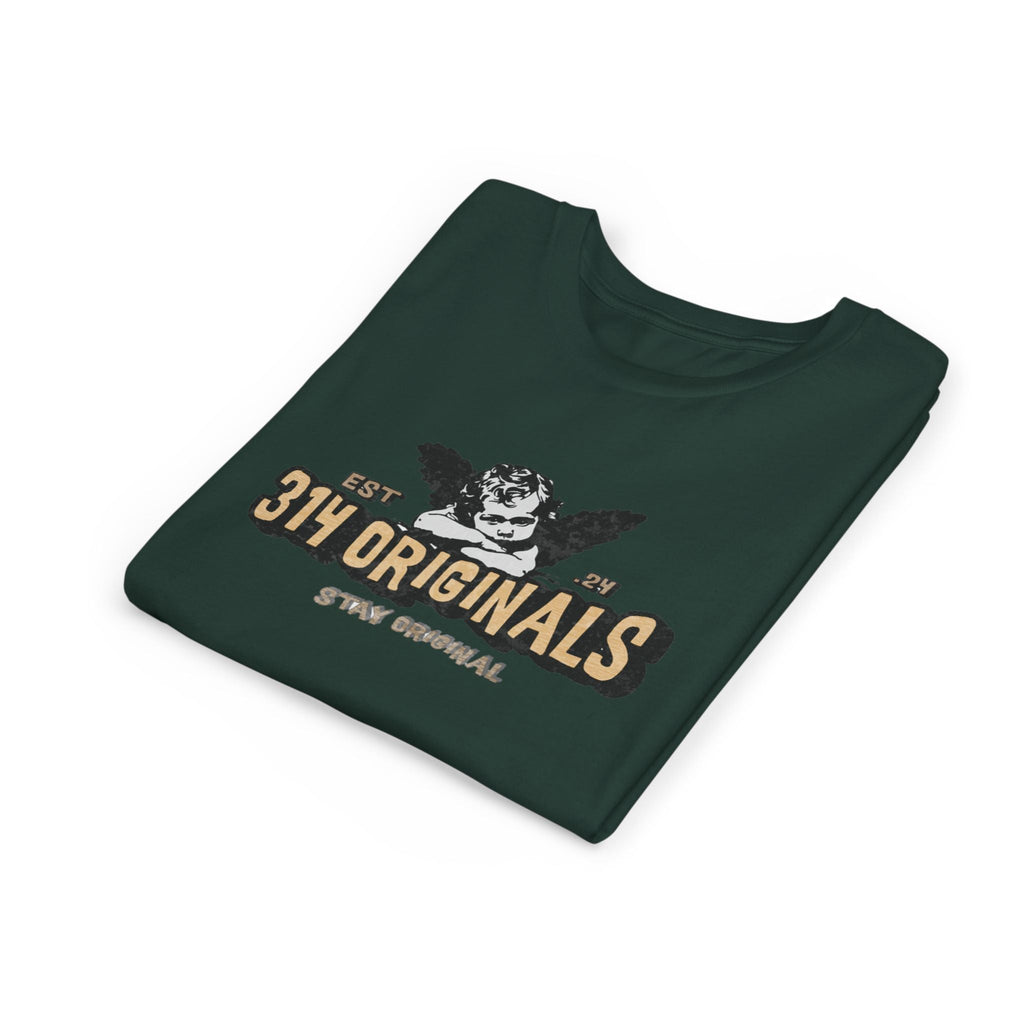 314 Originals Youth Tee - Vintage Cherub Graphic Kids T-Shirt Printify Kids clothes  314 Originals