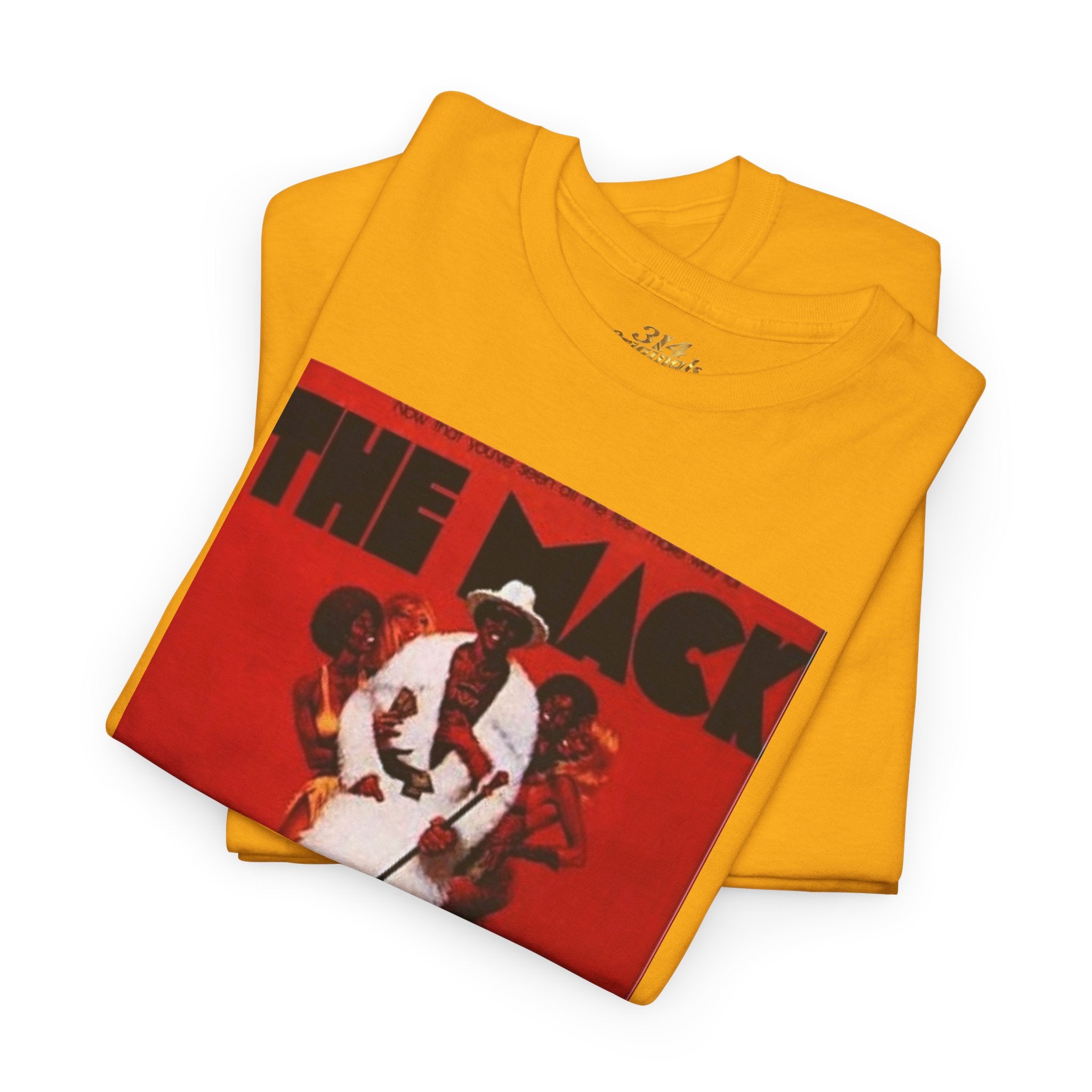 The Mack Movie Poster T-Shirt — Vintage Blaxploitation Style Tee Printify T-Shirt  314 Originals
