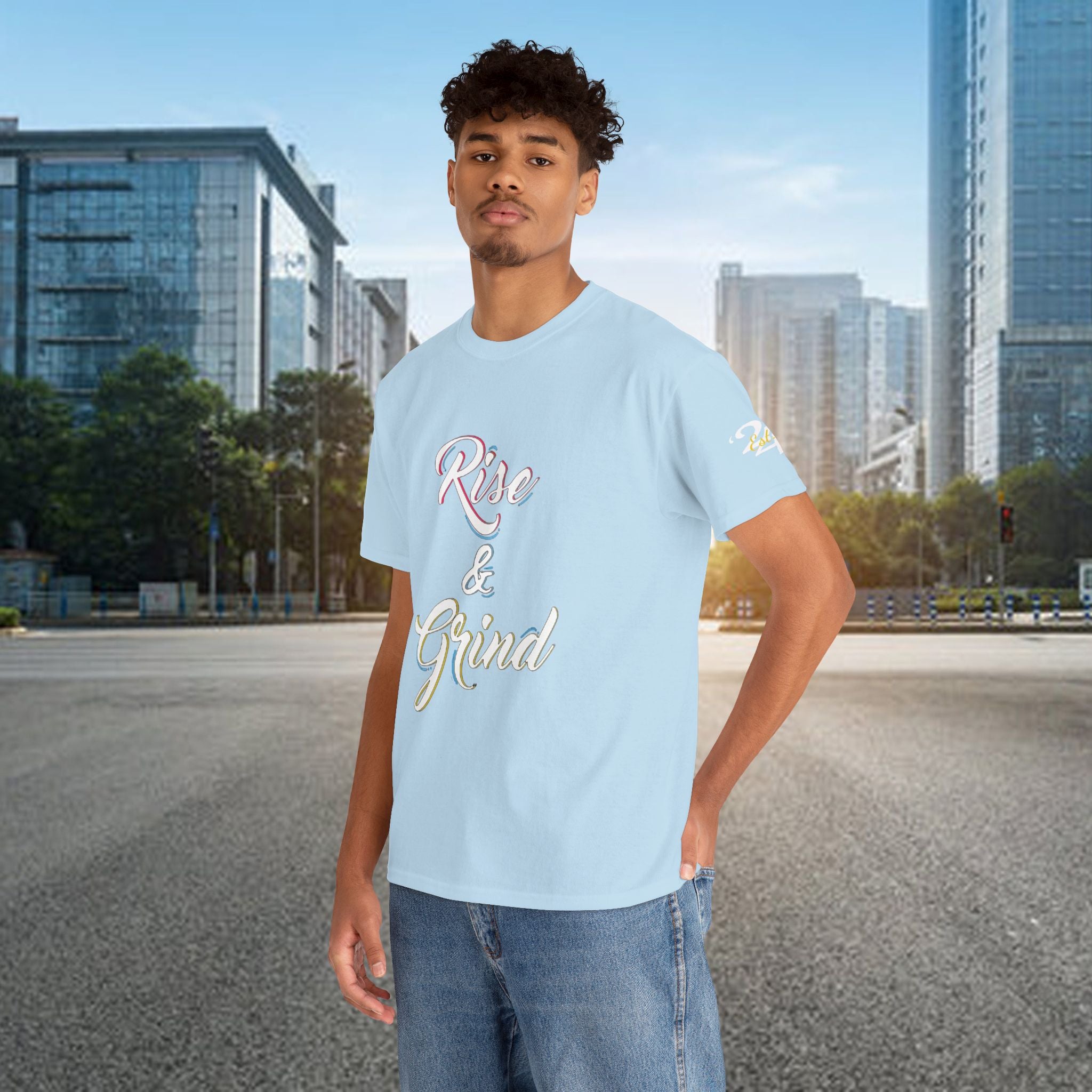 Rise & Grind T-Shirt — Motivational Graphic Tee for Hustle Mindset - 314 Originals