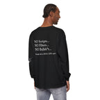 Tell It Like It Is Long Sleeve Tee — "No Scripts... No Filters... No Bullsh*t" Statement Shirt Printify Long-sleeve  314 Originals