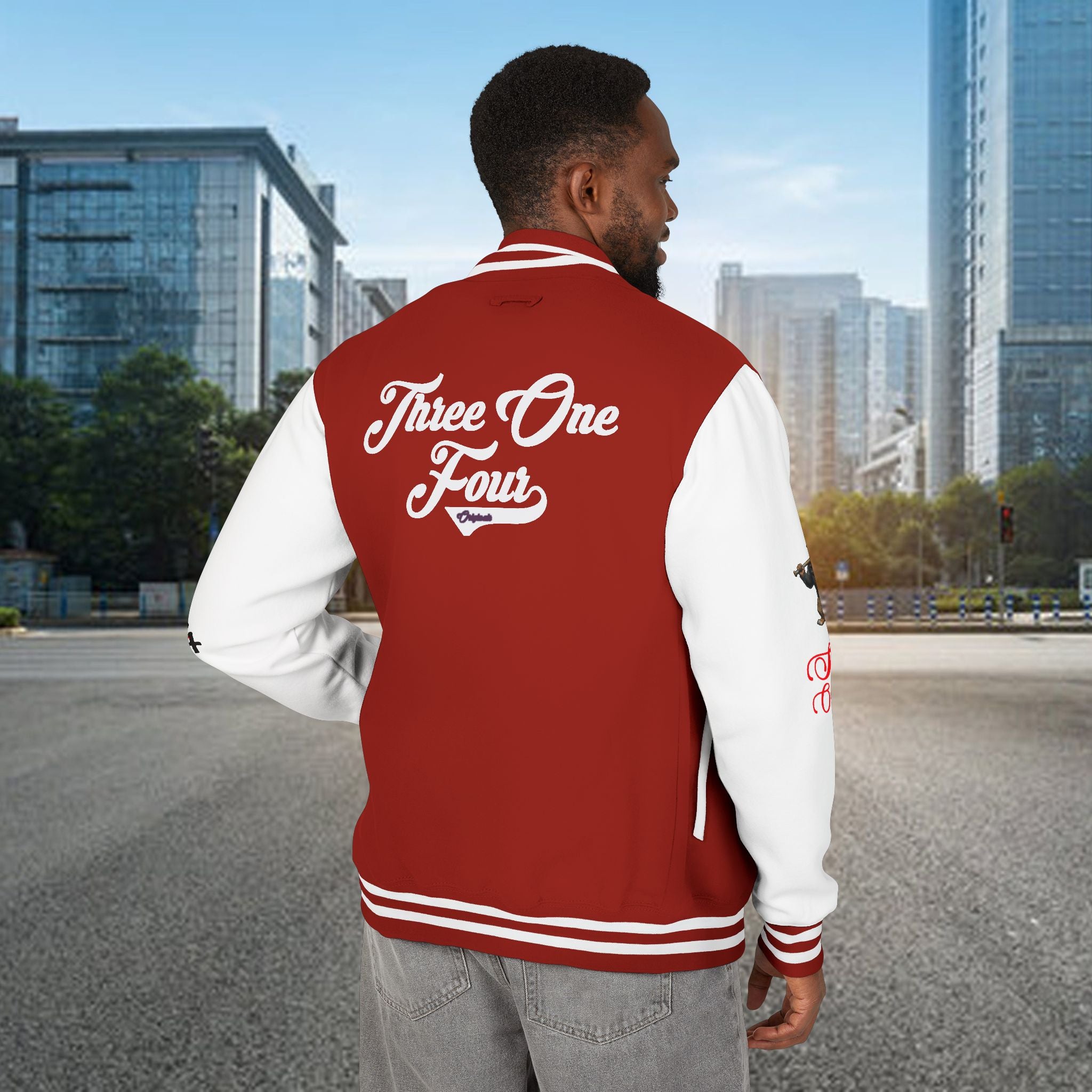 314 Retro Campus Varsity Letterman Jacket - 314 Originals