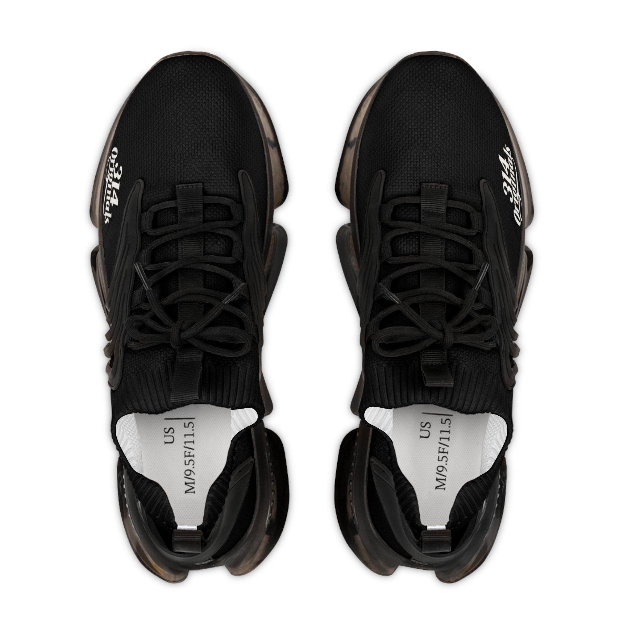 Originals Mesh Running Sneakers — Lightweight Black Athletic Shoes for Men - 314 Originals