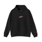 314 Ladies Hoodie — Pink Floral Chest Logo - 314 Originals