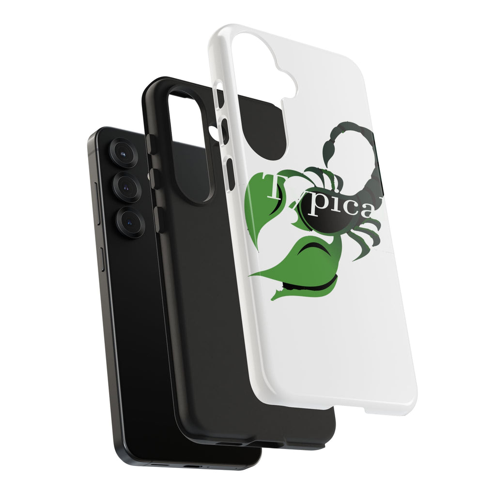 Scorpio Zodiac Tough Phone Case — Green Scorpion "Typical" Design Printify Phone Case  314 Originals