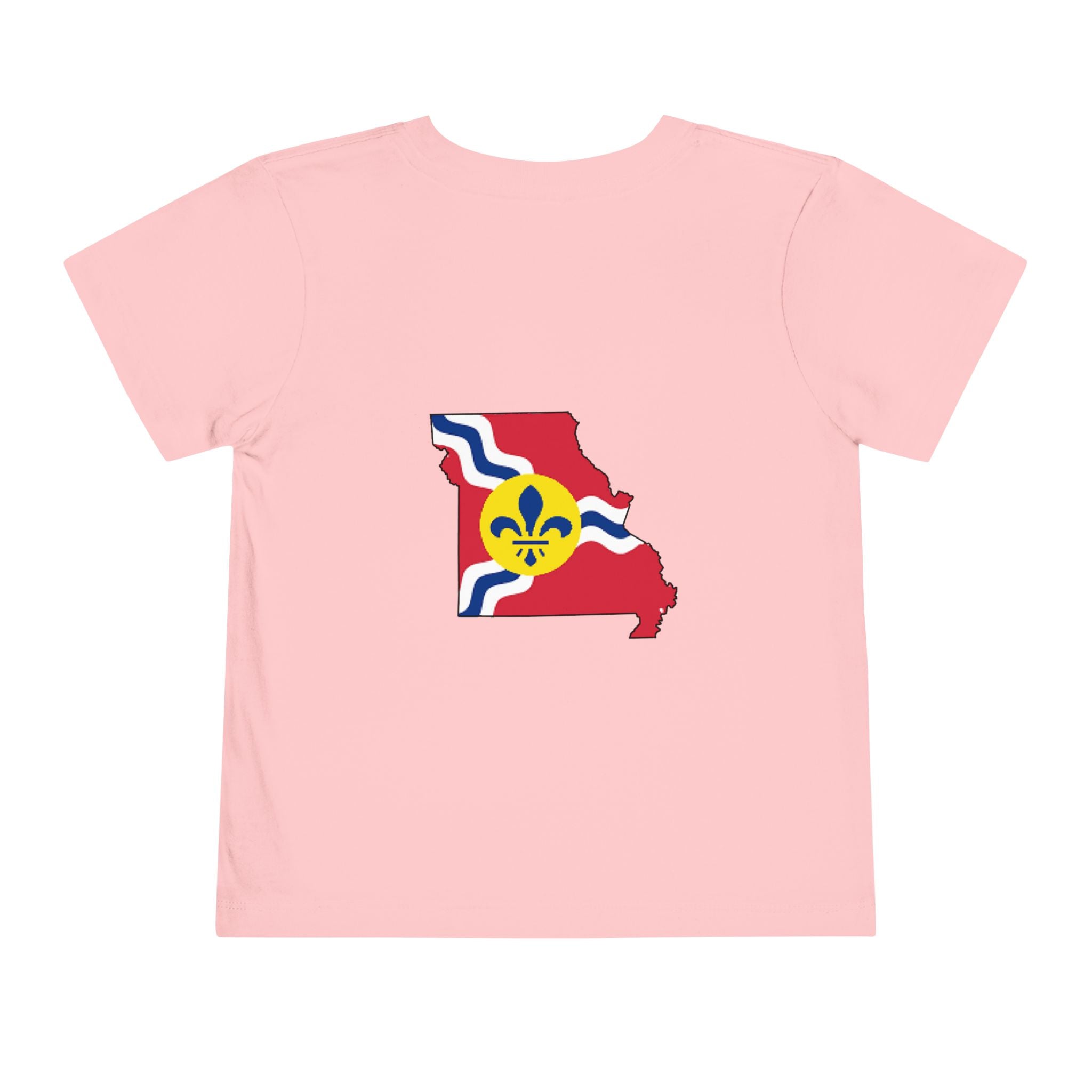 Toddler Tee — "From the Lou and I’m... Proud" St. Louis Flag Kids Shirt - 314 Originals