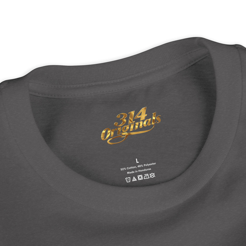 Girl's "Favorite Kid" Retro Yellow & Green Graphic T-Shirt