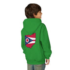 Youngstown Ohio Flag Hoodie — Youth USA Map Pullover - 314 Originals