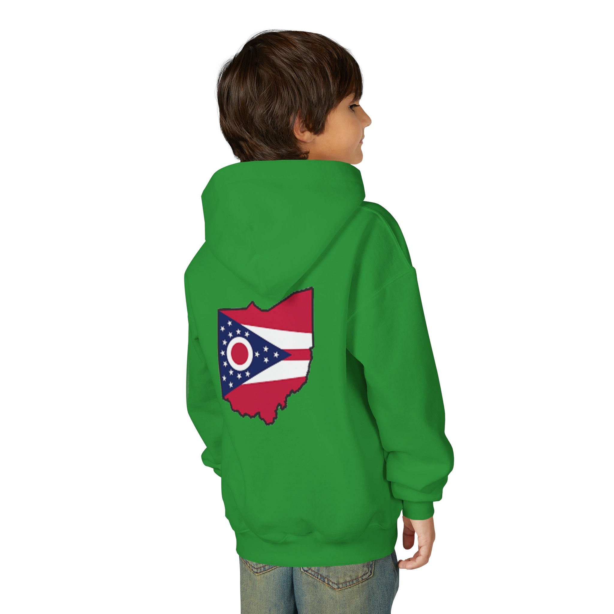 Youngstown Ohio Flag Hoodie — Youth USA Map Pullover - 314 Originals