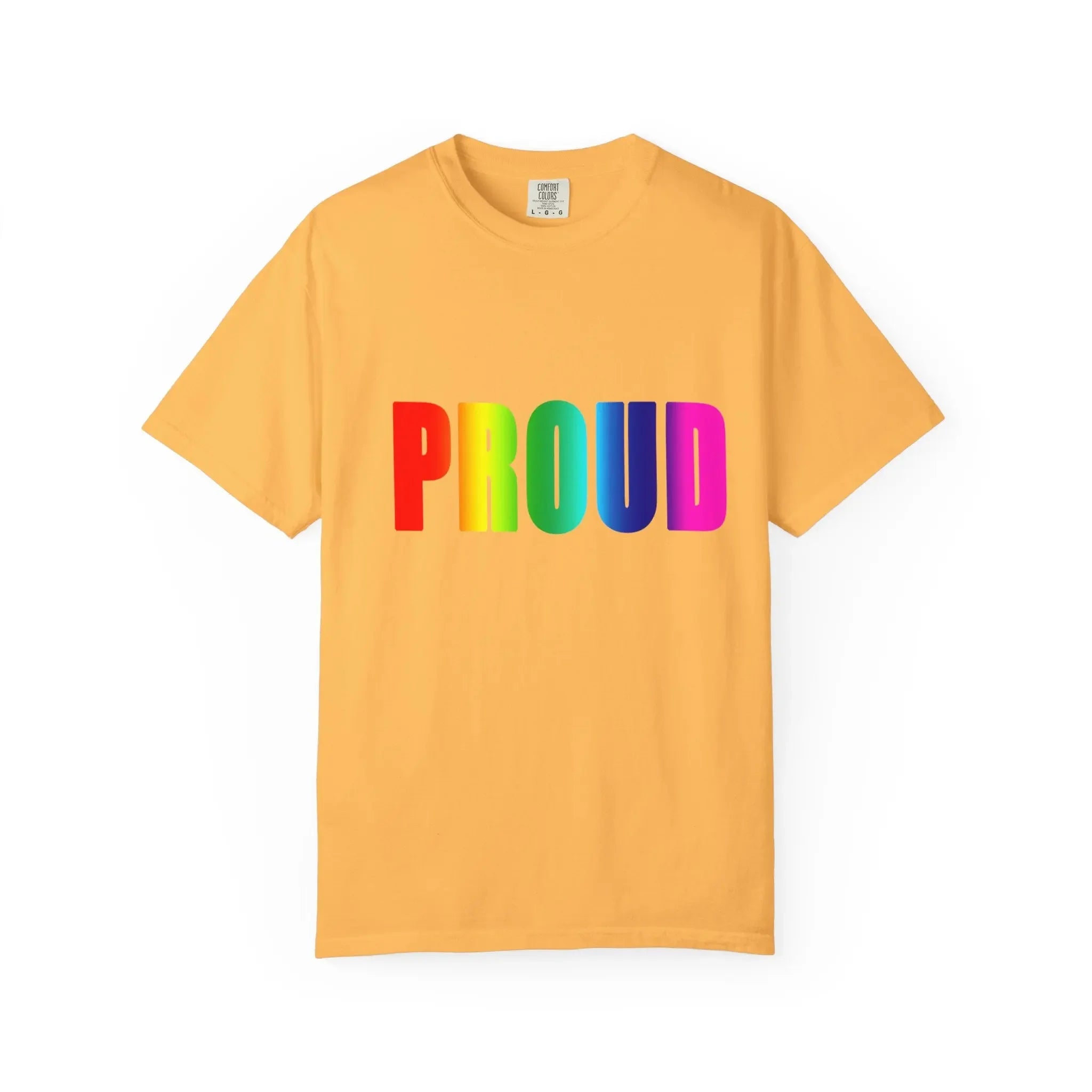 PROUD Garment-Dyed T-shirt Printify