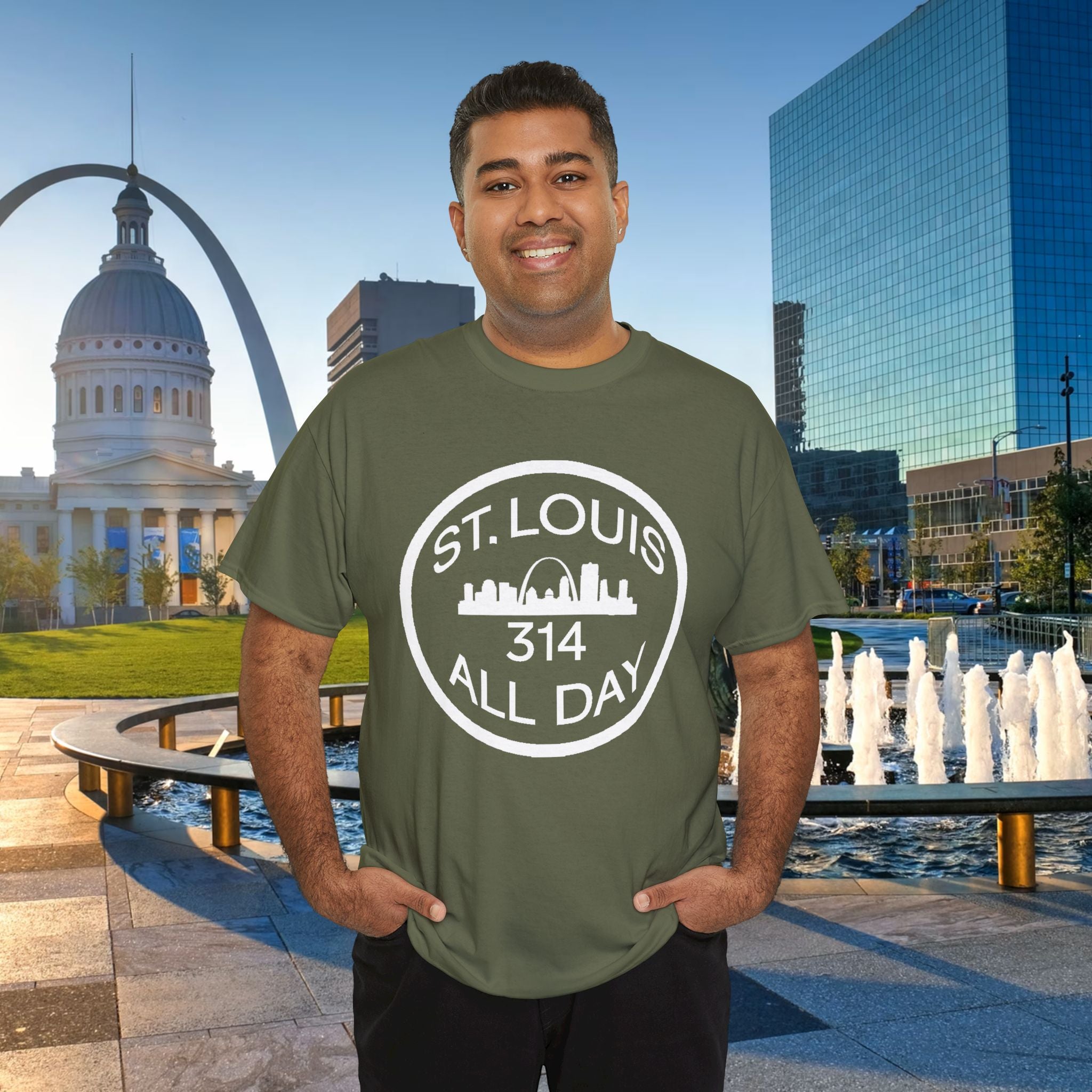 St. Louis 314 All Day T-Shirt - 314 Originals