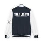 Tell It Like It Is Letterman Jacket Printify Outerwear  314 Originals
