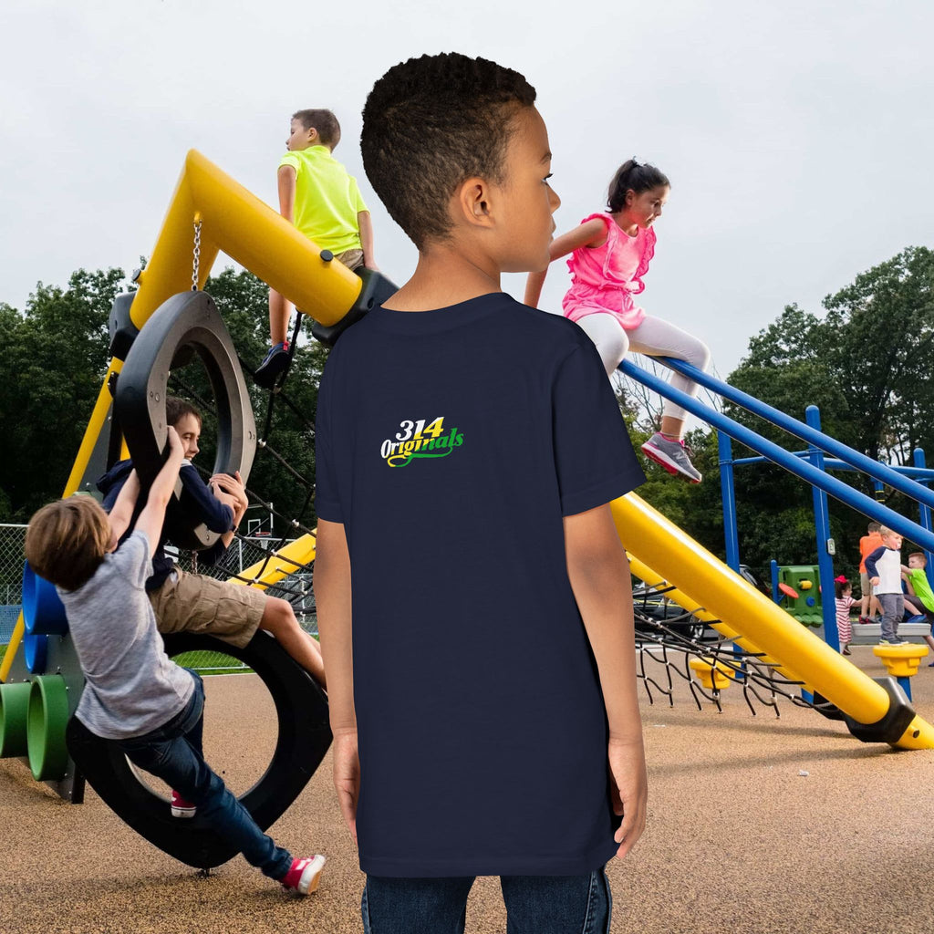 Boys "Favorite Kid" Retro Yellow & Green Graphic T-Shirt - 314 Originals