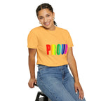 PROUD Garment-Dyed T-shirt Printify