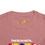 Toddler Tee — "From the Lou and I’m... Proud" St. Louis Flag Kids Shirt - 314 Originals