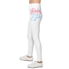 Baby Girl Pastel Script Printed Leggings - 314 Originals