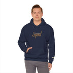 Legend Script Hoodie-Cozy Pullover with Gold Text - 314 Originals