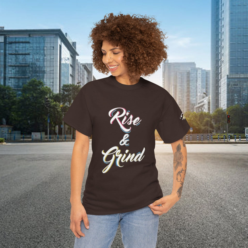 Rise & Grind T-Shirt — Motivational Graphic Tee for Hustle Mindset - 314 Originals