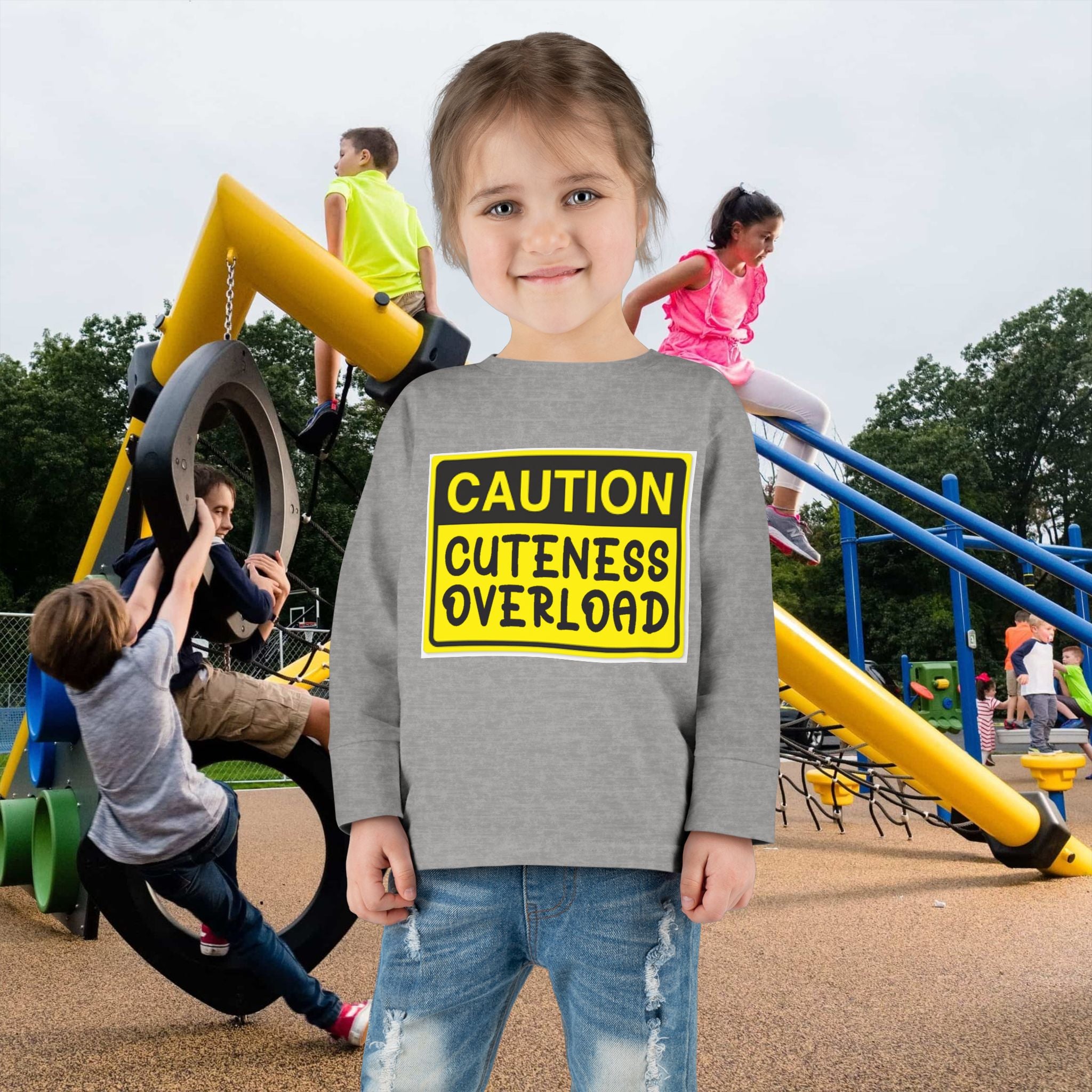 "Cuteness Overload" Long Sleeve Tee - 314 Originals