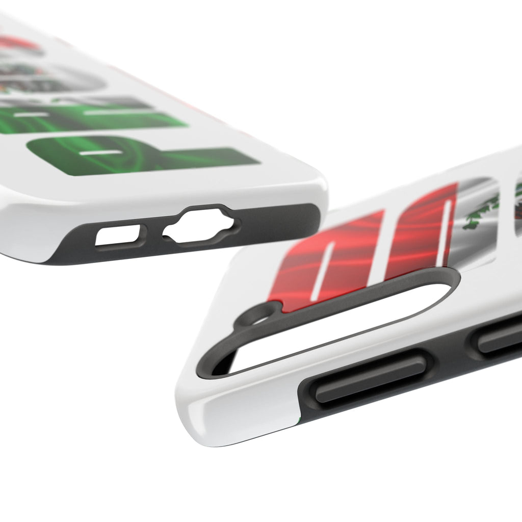 Mexico Pride Tough Phone Case — Mexican Flag Vertical 'PRIDE' Design Printify Phone Case  314 Originals