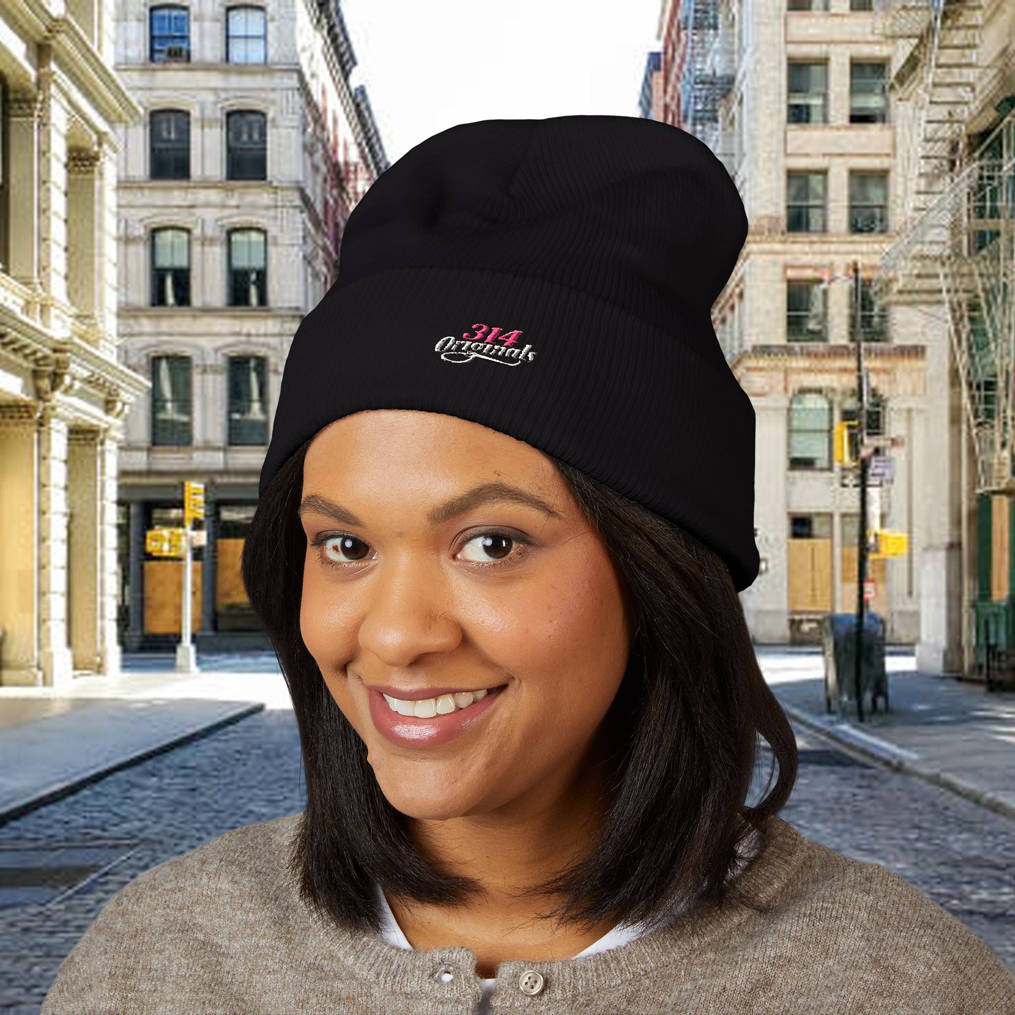 Embroidered '314 Originals' Classic Cuffed Beanie - 314 Originals