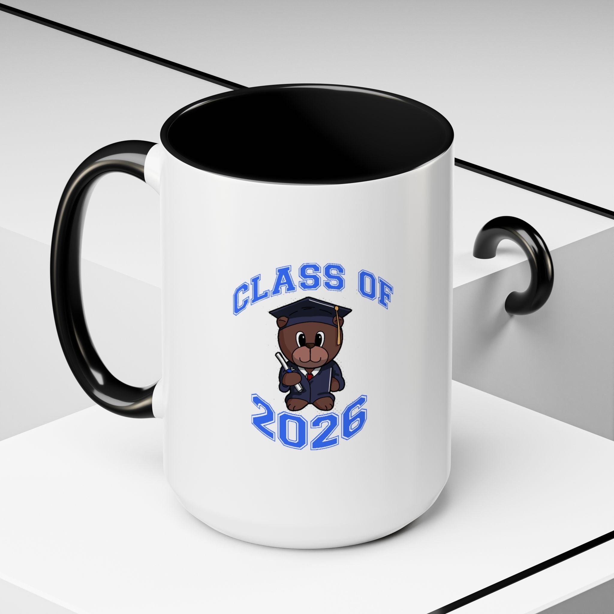 Graduation 2026 Accent Coffee Mug — Class of 2026 Grad Gift
