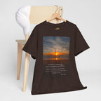 Sunset Beach Quote T‑Shirt — Inspirational Ocean Sunrise Tee - 314 Originals
