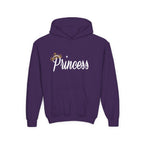 Princess Hoodie — Glitter Crown Graphic Pullover for Girls - 314 Originals
