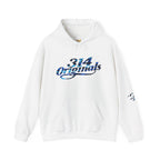 Blue Camo '314' Script Hoodie — City Pride Casual Pullover - 314 Originals