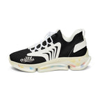 Women's Black Mesh Sneakers — Lightweight Athletic Running Shoes with '314 Originals' Accent - 314 Originals
