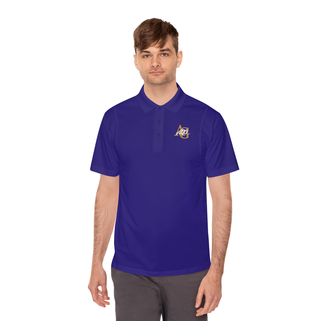 AGO Men's Sport Polo Shirt — Embroidered Logo Performance Golf Polo - 314 Originals