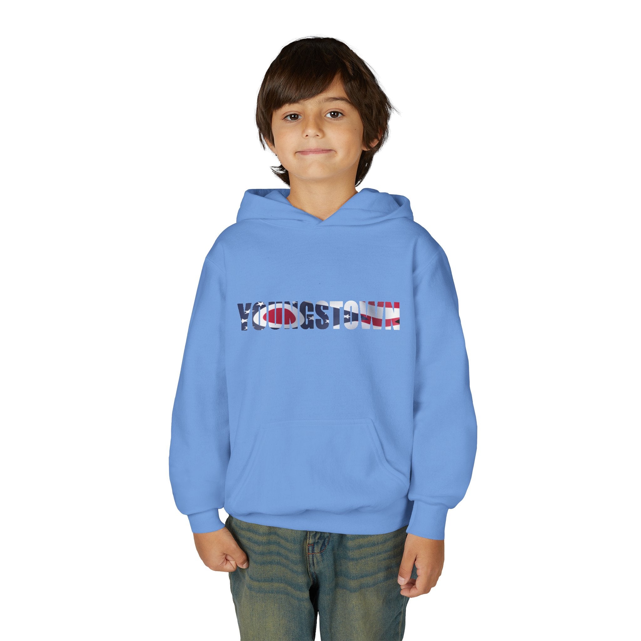 Youngstown Ohio Flag Hoodie — Youth USA Map Pullover - 314 Originals