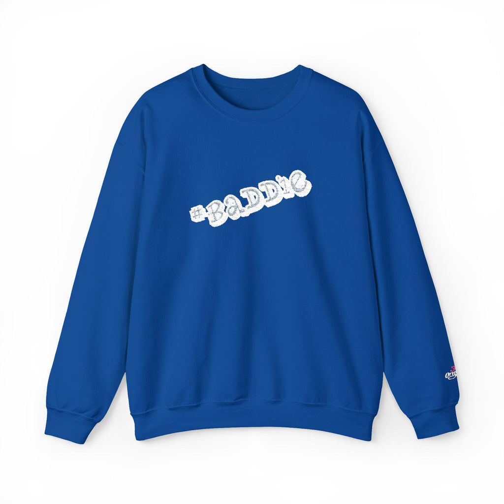 Cloud Script Crewneck Sweatshirt — White Script Logo Cozy Pullover Printify Sweatshirt  314 Originals