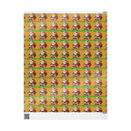 Santa & Reindeer Christmas Wrapping Paper - 314 Originals