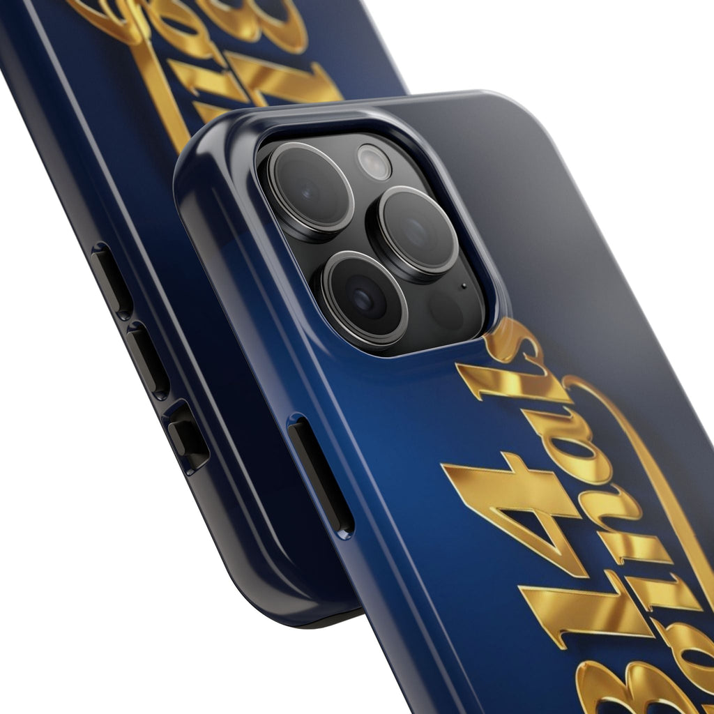 "314 Originals" Gold Script on Navy Tough Protective Case Printify Phone Case  314 Originals