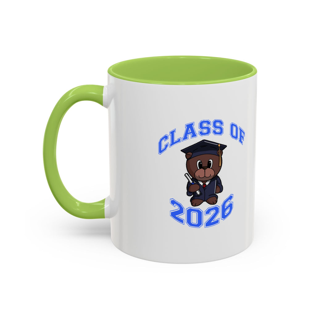 Graduation 2026 Accent Coffee Mug — Class of 2026 Grad Gift