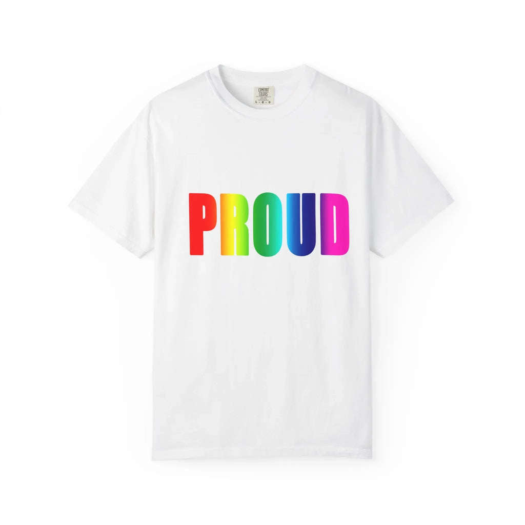 PROUD Garment-Dyed T-shirt Printify
