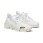Men's All White Mesh Running Sneakers Printify Shoes  314 Originals