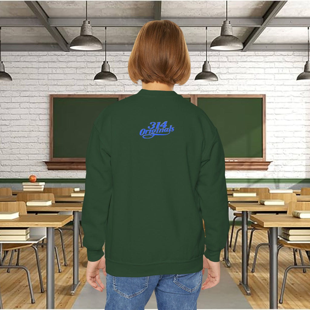 Class of 2026 Youth Crewneck Sweatshirt – Graduation Bear Design