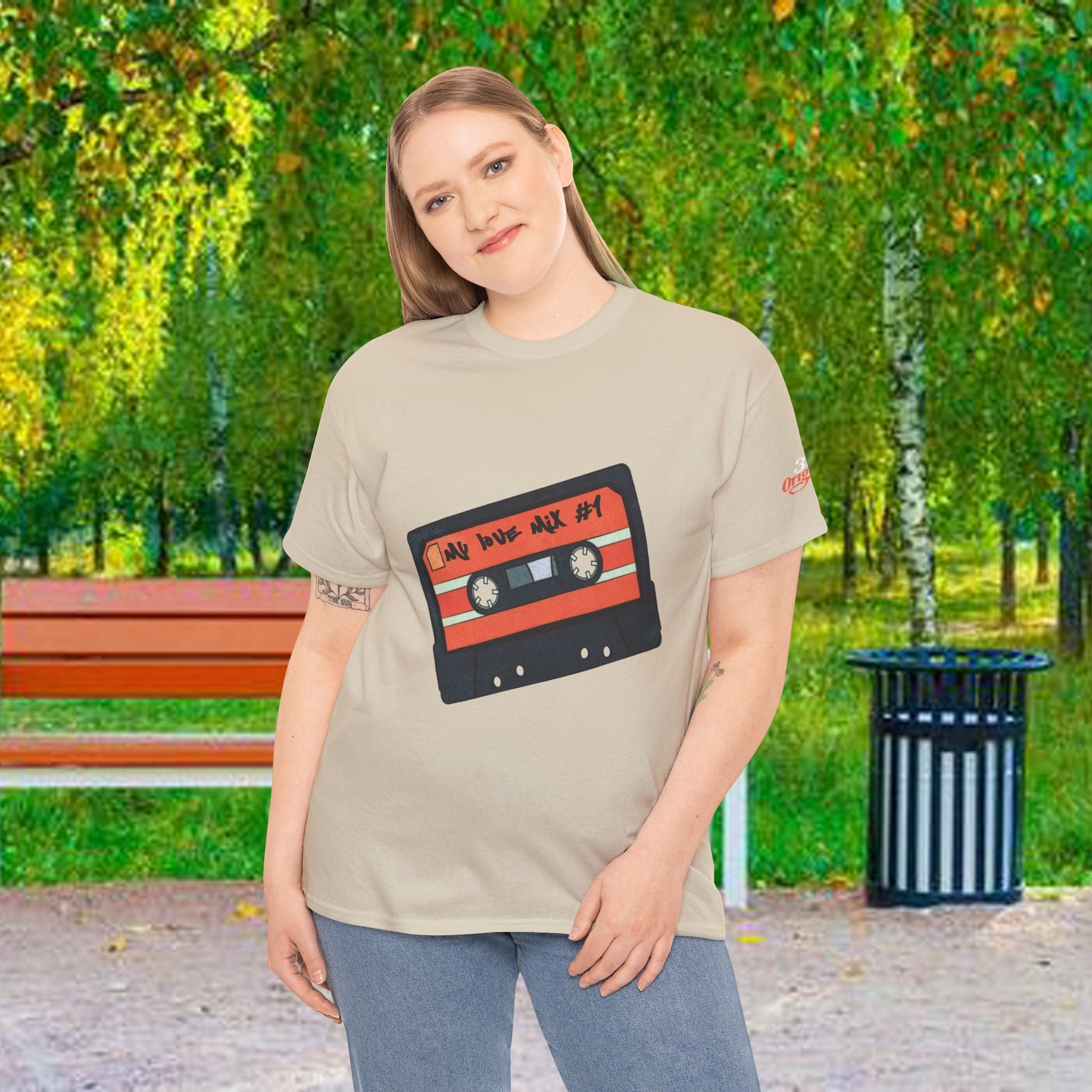 My Love Mix — Vintage Mix Tape Graphic T-Shirt - 314 Originals
