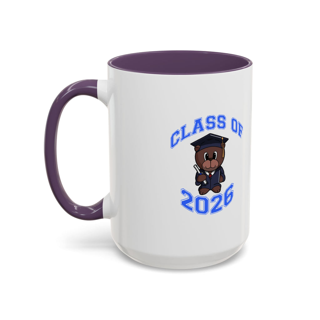 Graduation 2026 Accent Coffee Mug — Class of 2026 Grad Gift
