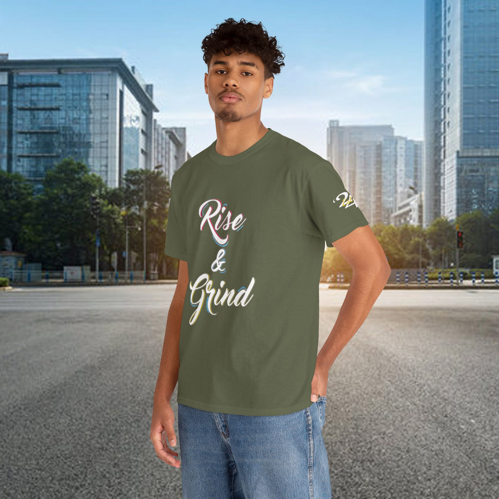 Rise & Grind T-Shirt — Motivational Graphic Tee for Hustle Mindset - 314 Originals