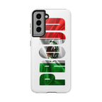 Mexico Pride Tough Phone Case — Mexican Flag Vertical 'PRIDE' Design Printify Phone Case  314 Originals