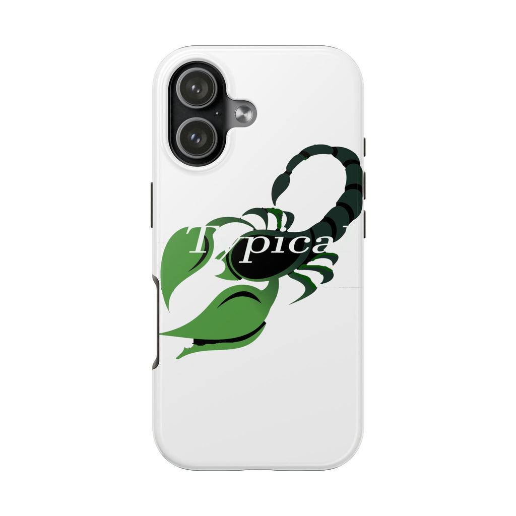 Scorpio Zodiac Tough Phone Case — Green Scorpion "Typical" Design Printify Phone Case  314 Originals