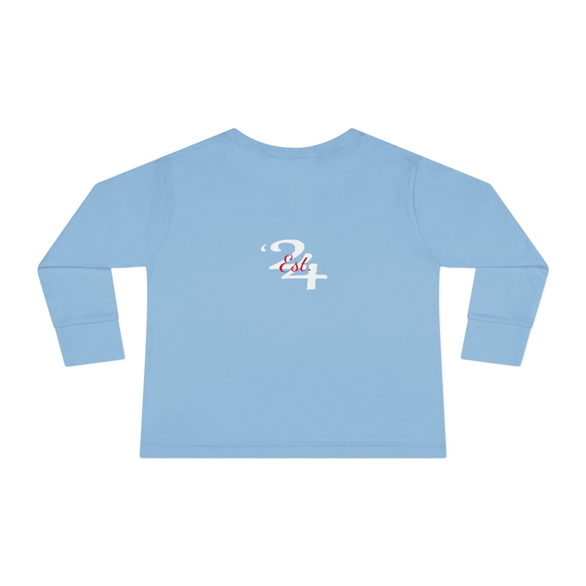 Toddler Long Sleeve Tee — "314 Originals" Retro Script Kids Shirt - 314 Originals