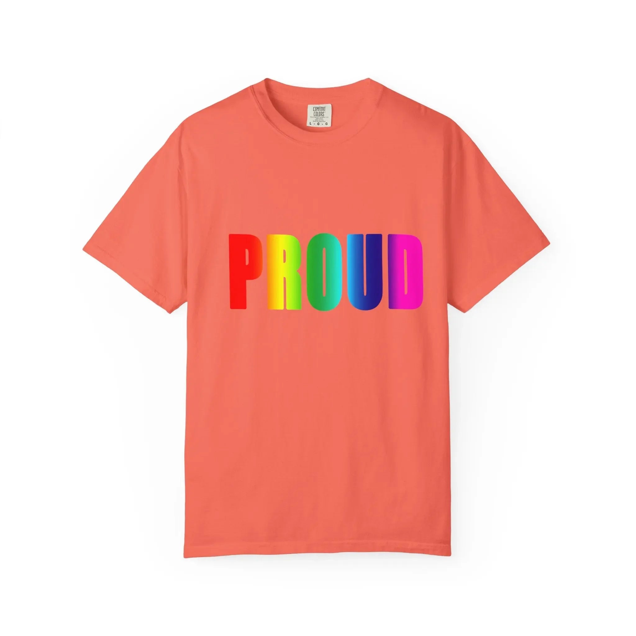 PROUD Garment-Dyed T-shirt Printify